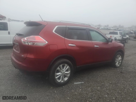 2015 Nissan Rogue S with VIN 5N1AT2MT7FC834345, listed as a Copart auction lot 44982395 with 208,848 mi miles and Salvage Title. Bid and sale history available at carsss.com. Image 3.