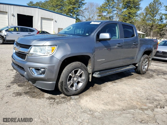 2019 Chevrolet Colorado 4WD LT with VIN 1GCGTCEN6K1102797, listed as a Copart auction lot 47871155 with 83,398 mi miles and Salvage Title. Bid and sale history available at carsss.com. Image 1.