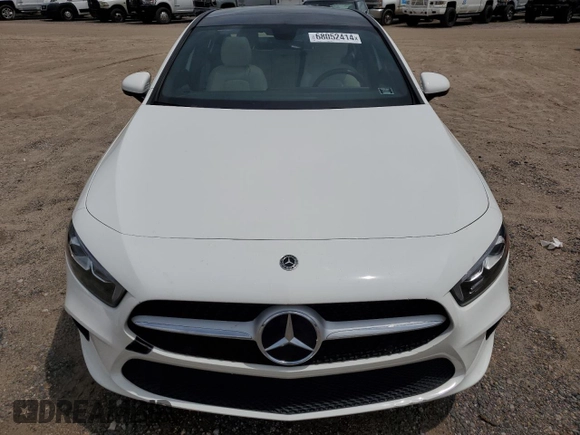 2022 Mercedes-Benz A 220 with VIN W1K3G4FB9NJ364143, listed as a Copart auction lot 68052414 with Not Provided miles and Non Repairable. Bid and sale history available at DreamBid. Image 5.