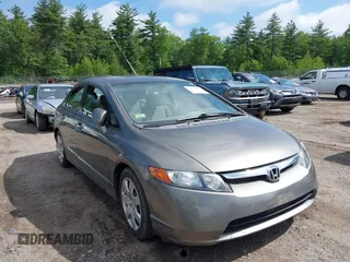 2008 Honda Civic LX with VIN 2HGFA16598H516589, listed as a IAAI auction lot 42505139 with 139,936 mi miles and . Bid and sale history available at DreamBid. Image 1.