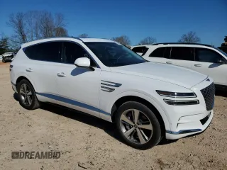 2023 Genesis GV80 z VIN KMUHCESC7PU147303, wystawiony jako Copart lot #48318015 z przebiegiem 24 954 mil mil oraz Szkody całkowita. Historia ofert i sprzedaży dostępna na DreamBid. Obrazek 4.