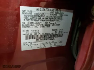 2006 Mercury Montego Premier with VIN 1MEHM43166G606291, listed as a Copart auction lot 78663794 with 217,133 mi miles and Salvage Title. Bid and sale history available at carsss.com. Image 12.