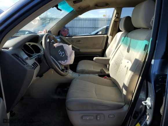 2007 Toyota Highlander Hybrid w/3rd Row with VIN JTEEW21A670042069, listed as a Copart auction lot 47962945 with 63,588 mi miles and Salvage Title. Bid and sale history available at carsss.com. Image 7.