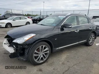 2017 Infiniti QX50 z VIN JN1BJ0RRXHM400923, wystawiony jako Copart lot #56502965 z przebiegiem 97 081 mil mil oraz Szkoda całkowita • Salvage title. Historia ofert i sprzedaży dostępna na DreamBid. Obrazek 1.