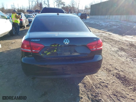 2015 Volkswagen Passat 1.8T S with VIN 1VWAT7A34FC044696, listed as a IAAI auction lot 41578529 with 98,856 mi miles. Bid and sale history available at carsss.com. Image 16.