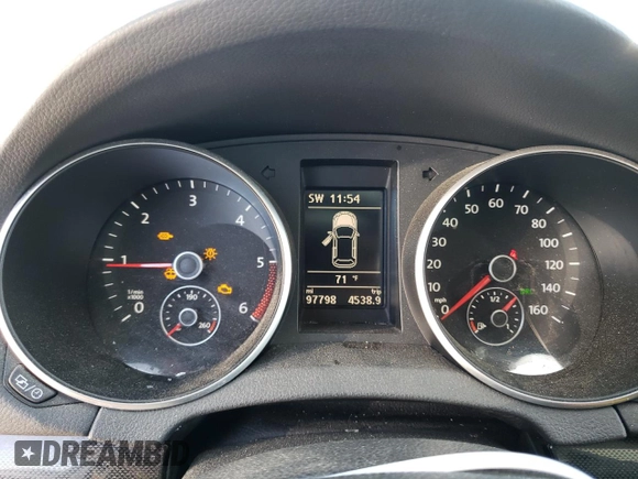 2013 Volkswagen Jetta SportWagen TDI w/Sunroof with VIN 3VWML7AJ5DM641279, listed as a Copart auction lot 69616194 with 97,798 mi miles and Clean Title. Bid and sale history available at carsss.com. Image 9.