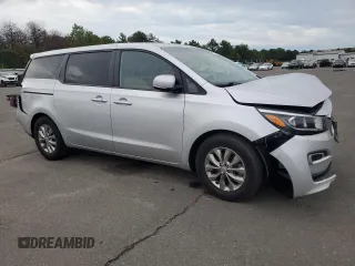 2020 Kia Sedona LX with VIN KNDMB5C18L6596327, listed as a Copart auction lot 59417774 with 39,078 mi miles and Salvage Title. Bid and sale history available at carsss.com. Image 4.