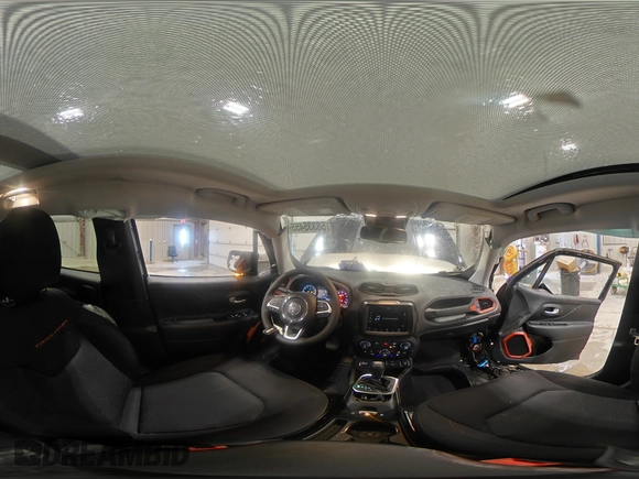 2023 Jeep Renegade Trailhawk with VIN ZACNJDC11PPP59062, listed as a Copart auction lot 58335455 with 9,392 mi miles and Salvage title. Bid and sale history available at DreamBid. Image 14.