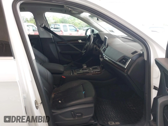2020 Audi Q5 Premium Plus with VIN WA1BNAFYXL2059038, listed as a IAAI auction lot 42397030 with 103,983 mi miles and . Bid and sale history available at DreamBid. Image 5.