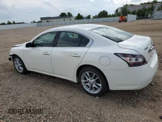 2014 Nissan Maxima S with VIN 1N4AA5AP7EC464943, listed as a Copart auction lot 61249405 with 112,209 mi miles and Salvage title. Bid and sale history available at DreamBid. Image 2.