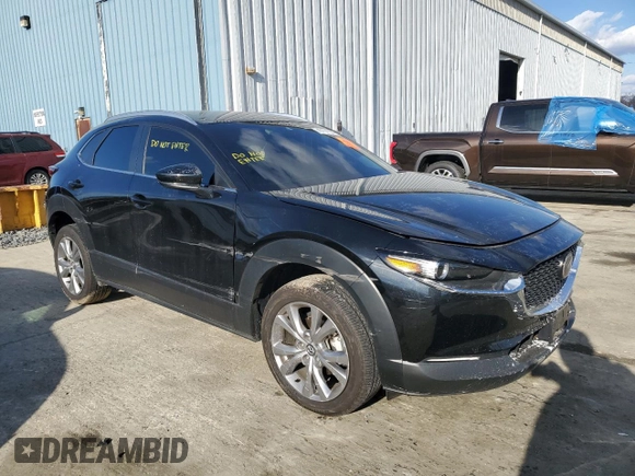 2023 Mazda CX-30 S Select with VIN 3MVDMBBMXPM568456, listed as a Copart auction lot 43131125 with Not Provided miles and Salvage Title. Bid and sale history available at DreamBid. Image 4.