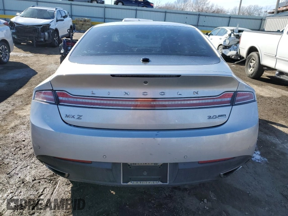 2014 Lincoln MKZ with VIN 3LN6L2J95ER822967, listed as a Copart auction lot 46287135 with 111,024 mi miles and Salvage Title. Bid and sale history available at carsss.com. Image 6.