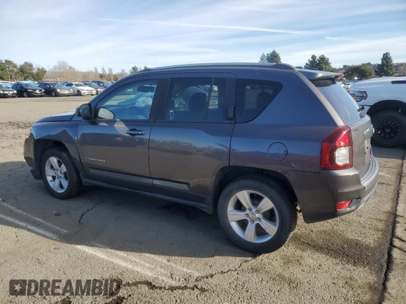 2015 Jeep Compass Sport with VIN 1C4NJCBB5FD377329, listed as a Copart auction lot 86545484 with 112,380 mi miles and Salvage Title. Bid and sale history available at carsss.com. Image 2.