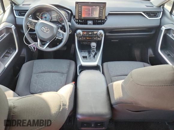 2021 Toyota RAV4 XLE with VIN 2T3P1RFVXMW239608, listed as a Copart auction lot 61794525 with 48,665 mi miles and Salvage title. Bid and sale history available at DreamBid. Image 8.