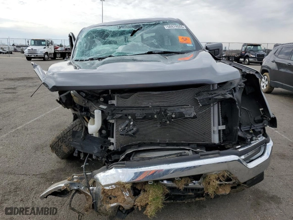2022 Ford F-150 XL with VIN 1FTEW1EP7NKD37244, listed as a Copart auction lot 50974555 with 23,906 mi miles and Salvage Title. Bid and sale history available at carsss.com. Image 5.