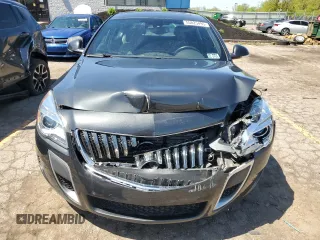 2015 Buick Regal GS with VIN 2G4GT5GX8F9162085, listed as a Copart auction lot 55825495 with 90,333 mi miles and Clean title. Bid and sale history available at DreamBid. Image 5.