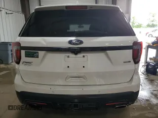 2017 Ford Explorer Sport с VIN 1FM5K8GT8HGA46253, выставлен на аукционе Copart как лот 61855765 с пробегом 101 233 миль миль и Списание • Salvage title. История ставок и продаж доступна на DreamBid. Изображение 6.