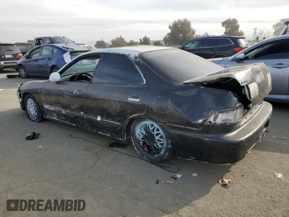 1998 Acura Integra LS with VIN JH4DB7655WS006377, listed as a Copart auction lot 42187355 with 165,638 mi miles and Salvage title. Bid and sale history available at DreamBid. Image 2.