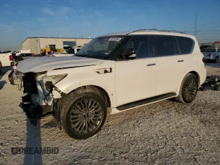 2022 Infiniti QX80 LUXE with VIN JN8AZ2AF3N9742621, listed as a Copart auction lot 74515284 with 44,738 mi miles and Salvage Title. Bid and sale history available at carsss.com. Image 1.