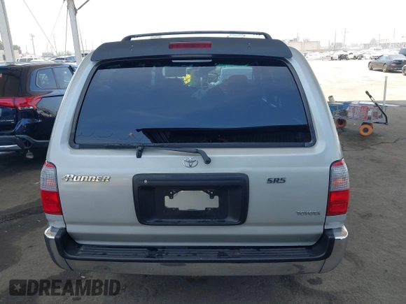 1999 Toyota 4Runner SR5 with VIN JT3GN86R5X0120573, listed as a IAAI auction lot 42450908 with 161,227 mi miles and . Bid and sale history available at DreamBid. Image 16.