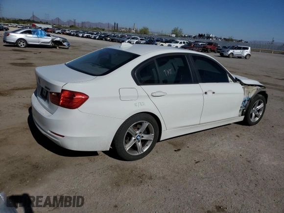 2013 BMW 3 Series 328i with VIN WBA3C1G51DNR47551, listed as a Copart auction lot 55408905 with 131,930 mi miles and Salvage Title. Bid and sale history available at DreamBid. Image 3.