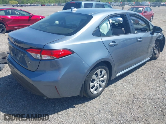 2023 Toyota Corolla LE z VIN JTDB4MEE7PJ002731, wystawiony jako IAAI lot #42155242 z przebiegiem 53 394 mil mil oraz . Historia ofert i sprzedaży dostępna na DreamBid. Obrazek 4.