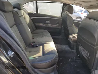2003 BMW 7 Series 745Li with VIN WBAGN63453DR13798, listed as a Copart auction lot 73981844 with 156,080 mi miles and Clean Title. Bid and sale history available at carsss.com. Image 10.