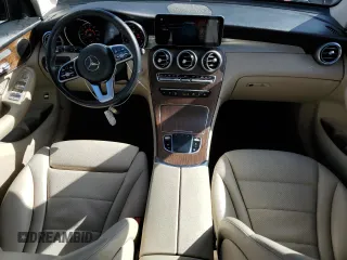 2020 Mercedes-Benz GLC with VIN WDC0G8EB2LF755117, listed as a Copart auction lot 44965135 with 45,725 mi miles and Salvage Title. Bid and sale history available at carsss.com. Image 8.