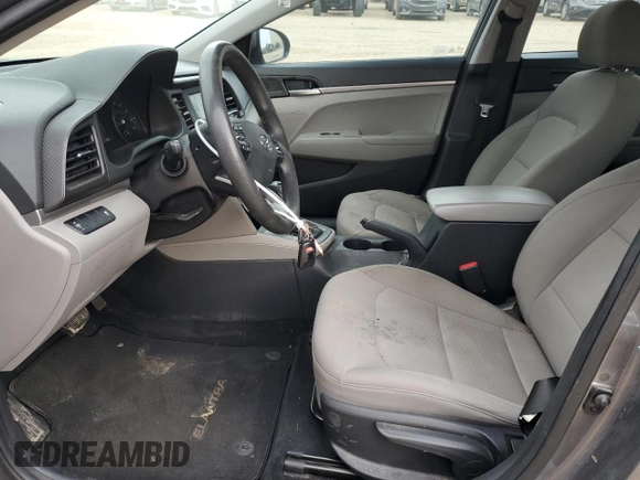 2019 Hyundai Elantra SE with VIN 5NPD74LFXKH489078, listed as a Copart auction lot 48174455 with 114,627 mi miles and Salvage Title. Bid and sale history available at DreamBid. Image 7.