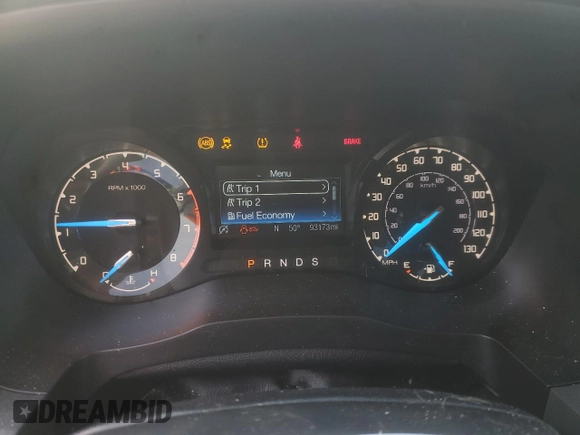 2020 Ford Ranger XL with VIN 1FTER1FH0LLA26745, listed as a Copart auction lot 51099145 with 93,173 mi miles and Salvage title. Bid and sale history available at DreamBid. Image 9.