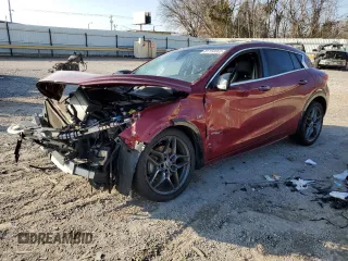 2018 Infiniti QX30 ESSENTIAL with VIN SJKCH5CP0JA045007, listed as a Copart auction lot 81150663 with 48,888 mi miles and Salvage Title. Bid and sale history available at carsss.com. Image 1.