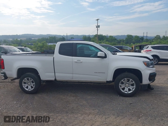 2022 Chevrolet Colorado 2WD LT z VIN 1GCHSCEA5N1274585, wystawiony jako IAAI lot #42621452 z przebiegiem 20 562 mil mil oraz . Historia ofert i sprzedaży dostępna na DreamBid. Obrazek 14.
