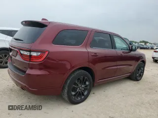 2022 Dodge Durango GT Plus with VIN 1C4RDHDG4NC198749, listed as a Copart auction lot 51352165 with 33,340 mi miles and Clean title. Bid and sale history available at DreamBid. Image 3.