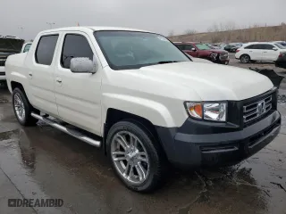 2007 Honda Ridgeline RTS with VIN 2HJYK16487H503399, listed as a Copart auction lot 45302555 with 166,308 mi miles and Salvage Title. Bid and sale history available at carsss.com. Image 4.