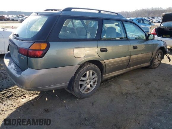 2003 Subaru Legacy Outback with VIN 4S3BH665737642976, listed as a Copart auction lot 85114634 with 116,843 mi miles and Salvage title. Bid and sale history available at DreamBid. Image 3.