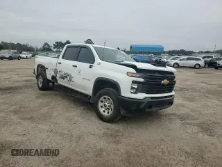 2024 Chevrolet Silverado 3500HD Work Truck with VIN 1GC4YSEY8RF271077, listed as a Copart auction lot 83349994 with 24,563 mi miles and Salvage Title. Bid and sale history available at carsss.com. Image 10.