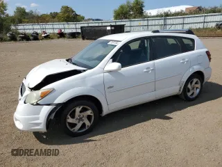 2005 Pontiac Vibe with VIN 5Y2SL66885Z433729, listed as a Copart auction lot 71591154 with 204,224 mi miles and Salvage Title. Bid and sale history available at carsss.com. Image 1.
