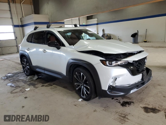 2023 Mazda CX-50 Premium Plus with VIN 7MMVABEY6PN132884, listed as a Copart auction lot 87292924 with 39,737 mi miles and Salvage Title. Bid and sale history available at DreamBid. Image 4.