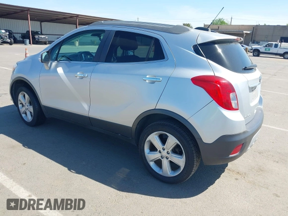 2015 Buick Encore Convenience with VIN KL4CJFSB8FB039843, listed as a IAAI auction lot 42042100 with 78,245 mi miles. Bid and sale history available at carsss.com. Image 3.