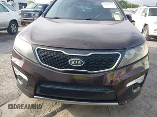 2011 Kia Sorento SX with VIN 5XYKW4A28BG127753, listed as a IAAI auction lot 42033754 with 163,470 mi miles. Bid and sale history available at carsss.com. Image 6.