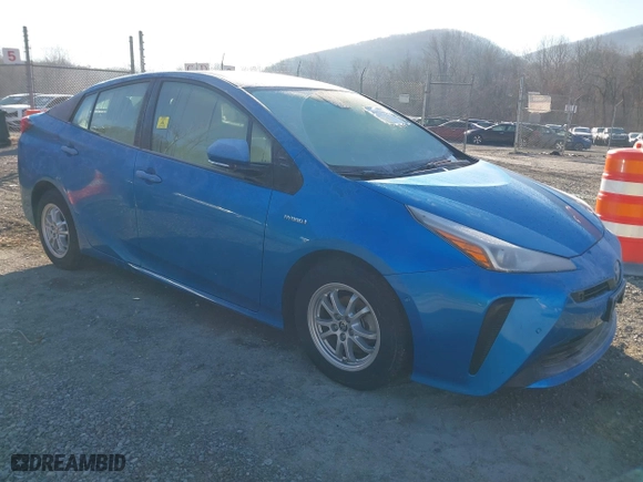2020 Toyota Prius L Eco with VIN JTDKARFU2L3117344, listed as a IAAI auction lot 41613442 with 64,902 mi miles. Bid and sale history available at carsss.com. Image 1.