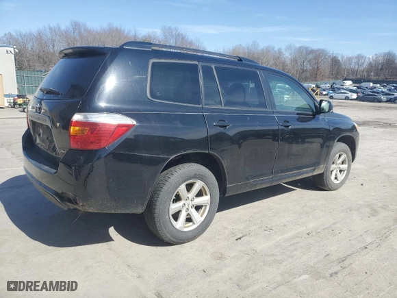 2009 Toyota Highlander with VIN JTEES41A292138666, listed as a Copart auction lot 49709555 with 0 mi miles and Clean Title. Bid and sale history available at carsss.com. Image 3.