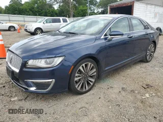 2017 Lincoln MKZ Select with VIN 3LN6L5C91HR641867, listed as a Copart auction lot 59538595 with 55,865 mi miles and Salvage title. Bid and sale history available at DreamBid. Image 1.