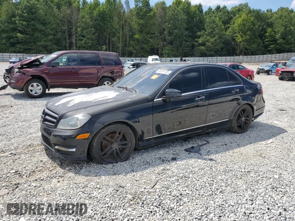 2012 Mercedes-Benz C 300 Sport with VIN WDDGF8BB0CA726603, listed as a Copart auction lot 66191135 with Not provided miles and Clean title. Bid and sale history available at DreamBid. Image 1.