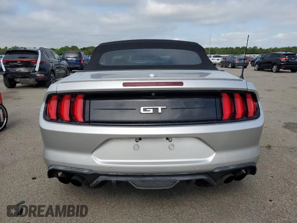 2019 Ford Mustang GT Premium with VIN 1FATP8FF1K5126110, listed as a Copart auction lot 64221625 with 69,679 mi miles and Clean title. Bid and sale history available at DreamBid. Image 6.