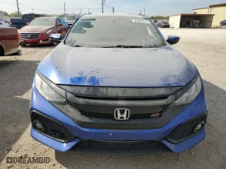 2019 Honda Civic Si Coupe with VIN 2HGFC3A51KH751086, listed as a Copart auction lot 82569514 with 47,865 mi miles and Salvage Title. Bid and sale history available at carsss.com. Image 5.