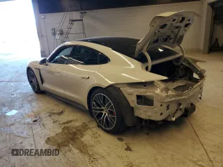 2021 Porsche Taycan 4S z VIN WP0AB2Y1XMSA45936, wystawiony jako Copart lot #76283414 z przebiegiem Nie podano mil oraz Szkoda całkowita • Salvage title. Historia ofert i sprzedaży dostępna na DreamBid. Obrazek 2.