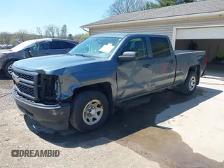 2014 Chevrolet Silverado 1500 Work Truck with VIN 3GCPCPEC7EG185118, listed as a IAAI auction lot 42102260 with 222,442 mi miles. Bid and sale history available at carsss.com. Image 2.