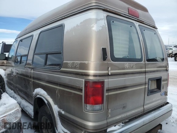 1995 Ford Econoline Cargo with VIN 1FDEE14H4SHB36046, listed as a Copart auction lot 88537635 with Not Provided miles and Non Repairable. Bid and sale history available at DreamBid. Image 2.