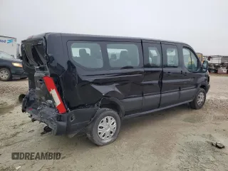2019 Ford Transit Passenger XL with VIN 1FBZX2ZM3KKB25025, listed as a Copart auction lot 50066174 with 194,301 mi miles and Salvage Title. Bid and sale history available at carsss.com. Image 3.
